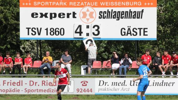 Tore-Spektakel mit Weißenburger 4:3-Sieg im letzten Saisonspiel