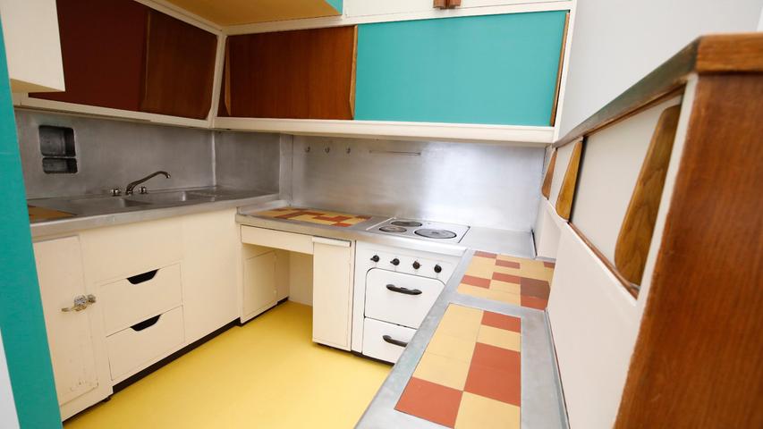 Die Küchenzeile von Le Corbusier und Charlotte Perriand.