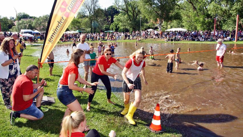 Der Wettbewerb erwies sich als sportlich-spritziger Höhepunkt der Veranstaltung, die nach zweijähriger Corona-Zwangspause einen erfolgreichen Neustart hinlegte.