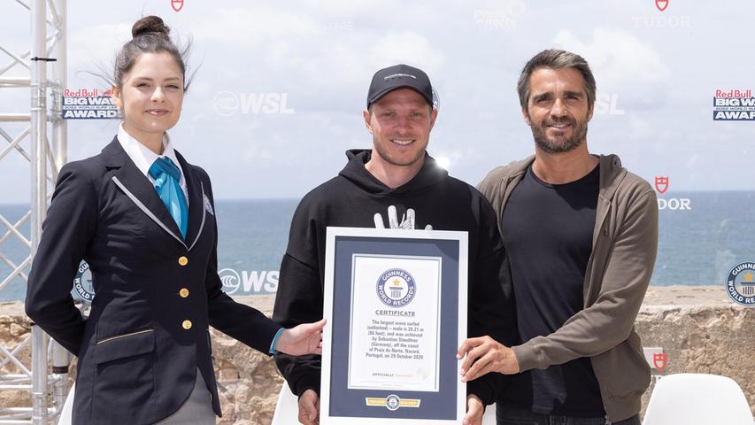 Sebastian Steudtner erhält die Auszeichnung für seinen Eintrag ins Guinness-Buch der Rekorde. Nur: Warum hat das eigentlich so lange gedauert. 