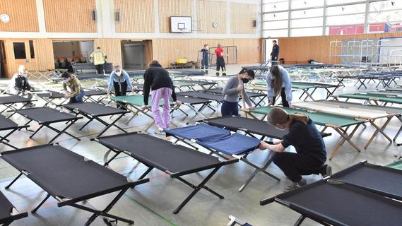 Notunterkünfte für Geflüchtete im Landkreis Fürth stehen auf Stand-by