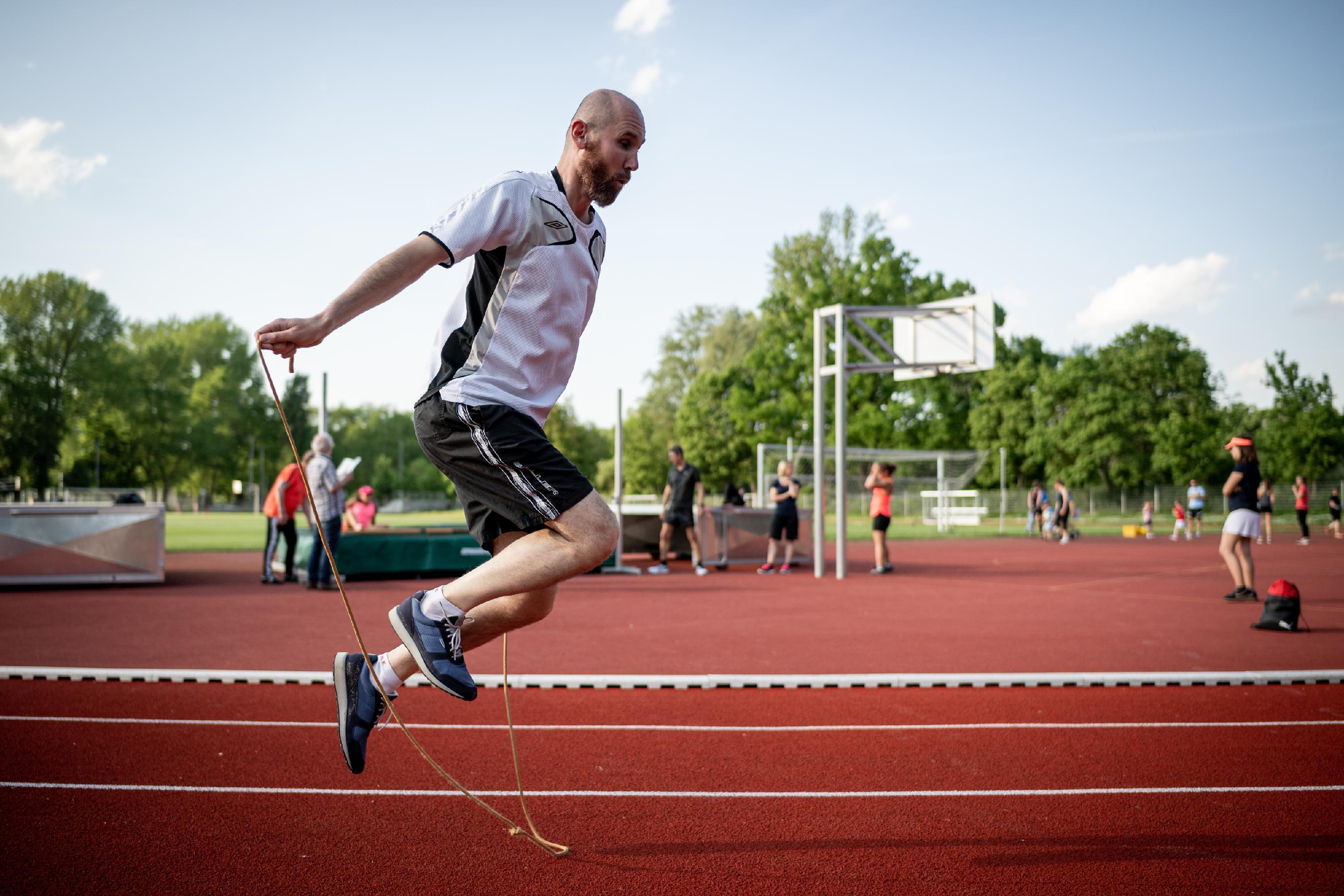 Sportabzeichen Abnahme Martin Schano