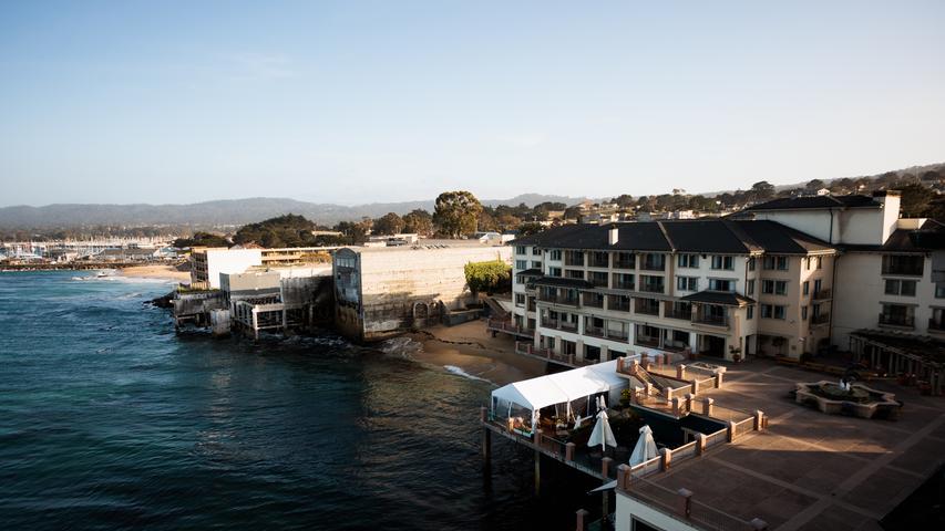 In Monterey hat man die Chance auf eine Übernachtung mit direktem Meerblick. Wo sich Seehund und Möwe "Gute Nacht" sagen, quasi.