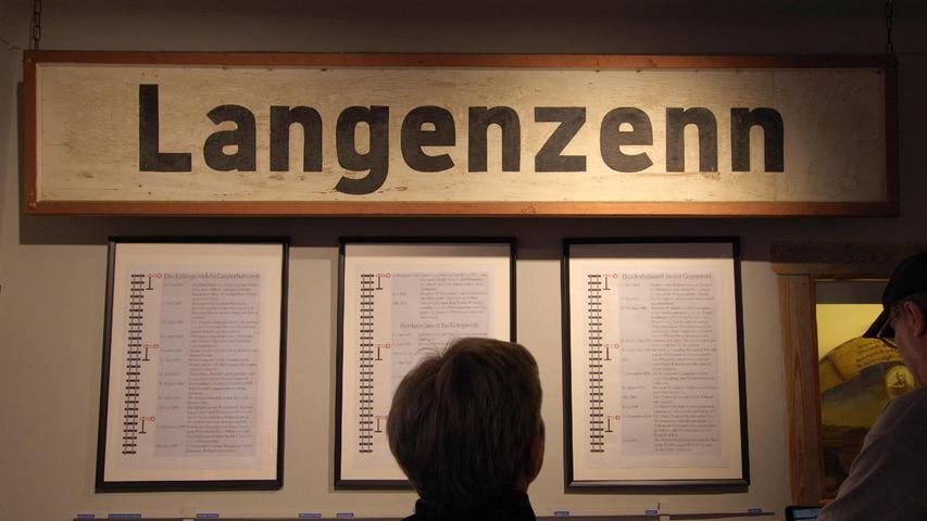 Im Heimatmuseum Langenzenn läuft für mindestens ein Jahr eine Ausstellung zum 150. Vizinalbahn-Jubiläum mit allerhand ...