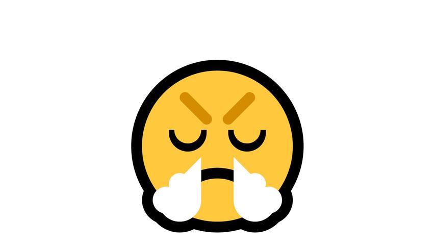 Wut, Aggression, Frust. Das wären wohl die ersten Assoziationen der meisten Menschen beim Anblick dieses Emojis. Tatsächlich steht das vermeintlich schnaubende Gesicht laut Antenne Bayern aber für "Triumph" oder "Überlegenheit".