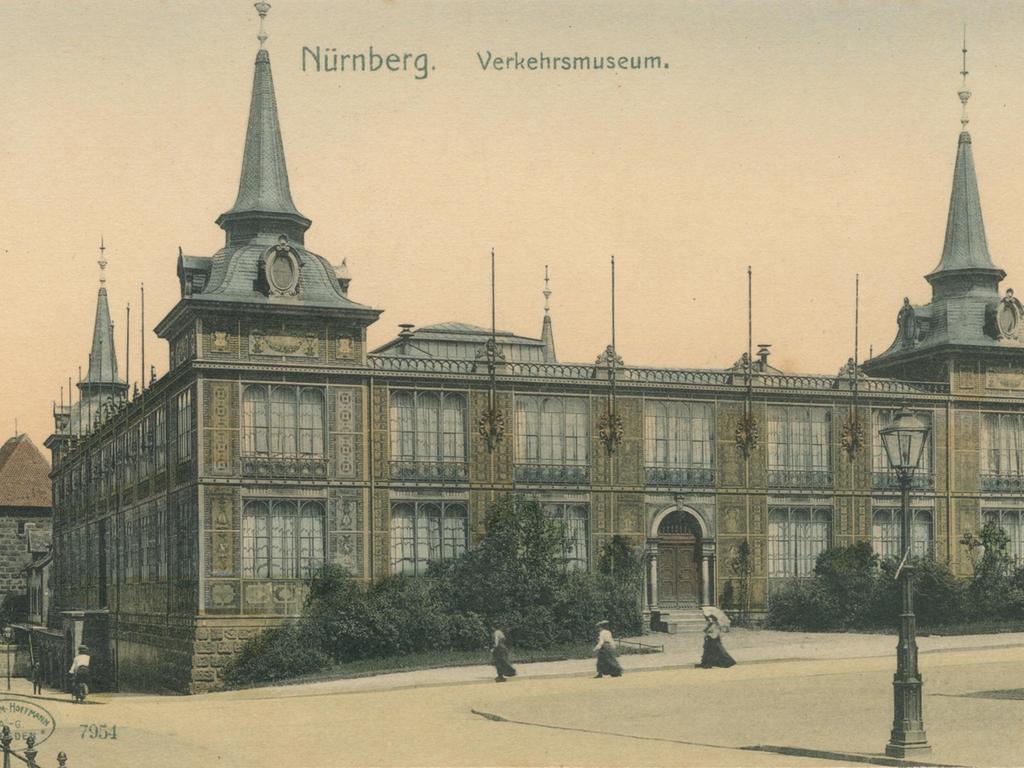  Um 1905 brachte Gnauths  erste Norishalle ein wenig Weltausstellungs-Atmosphäre an den Rand der  Nürnberger Altstadt.
