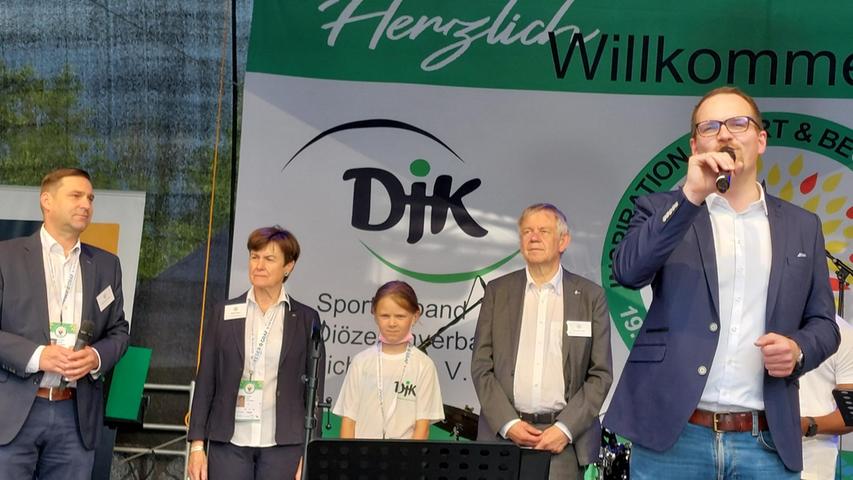 2500 Aktive aus ganz Deutschland: So war die Eröffnung des DJK-Sportfests in Schwabach