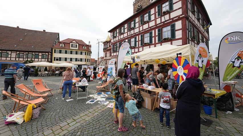 DJK-Bundessportfest 2022 in Schwabach: In der Stadtmitte ist einiges geboten.