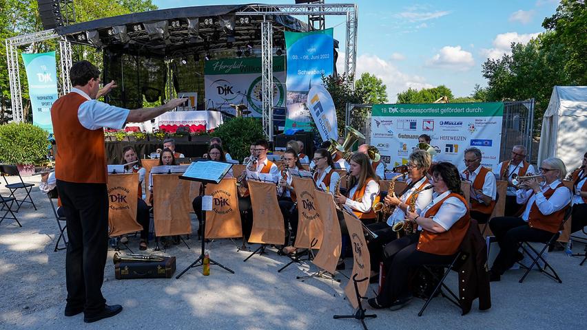 DJK-Bundessportfest 2022 in Schwabach: Die DJK musiziert. DJK-Bundessportfest 2022 in Schwabach: Die DJK musiziert.
