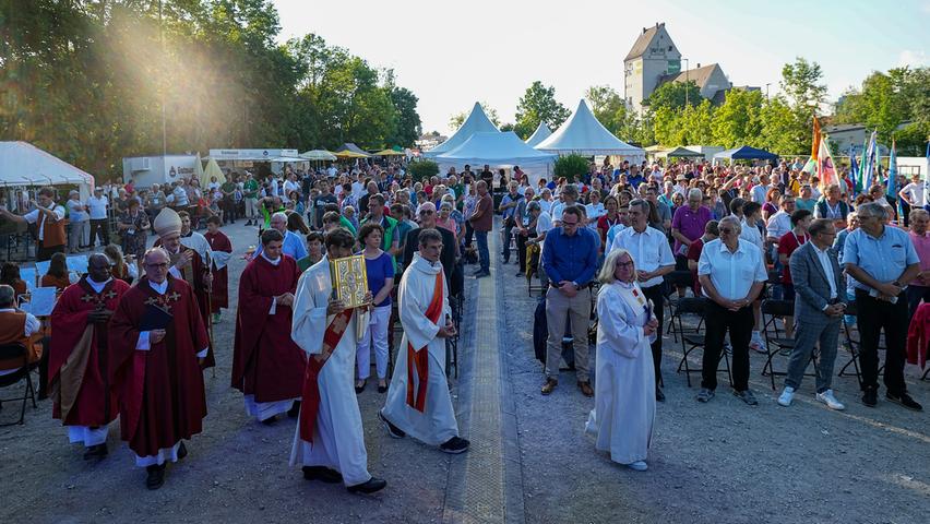 Gottesdienst beim DJK-Bundessportfest 2022 in Schwabach. Gottesdienst beim DJK-Bundessportfest 2022 in Schwabach.