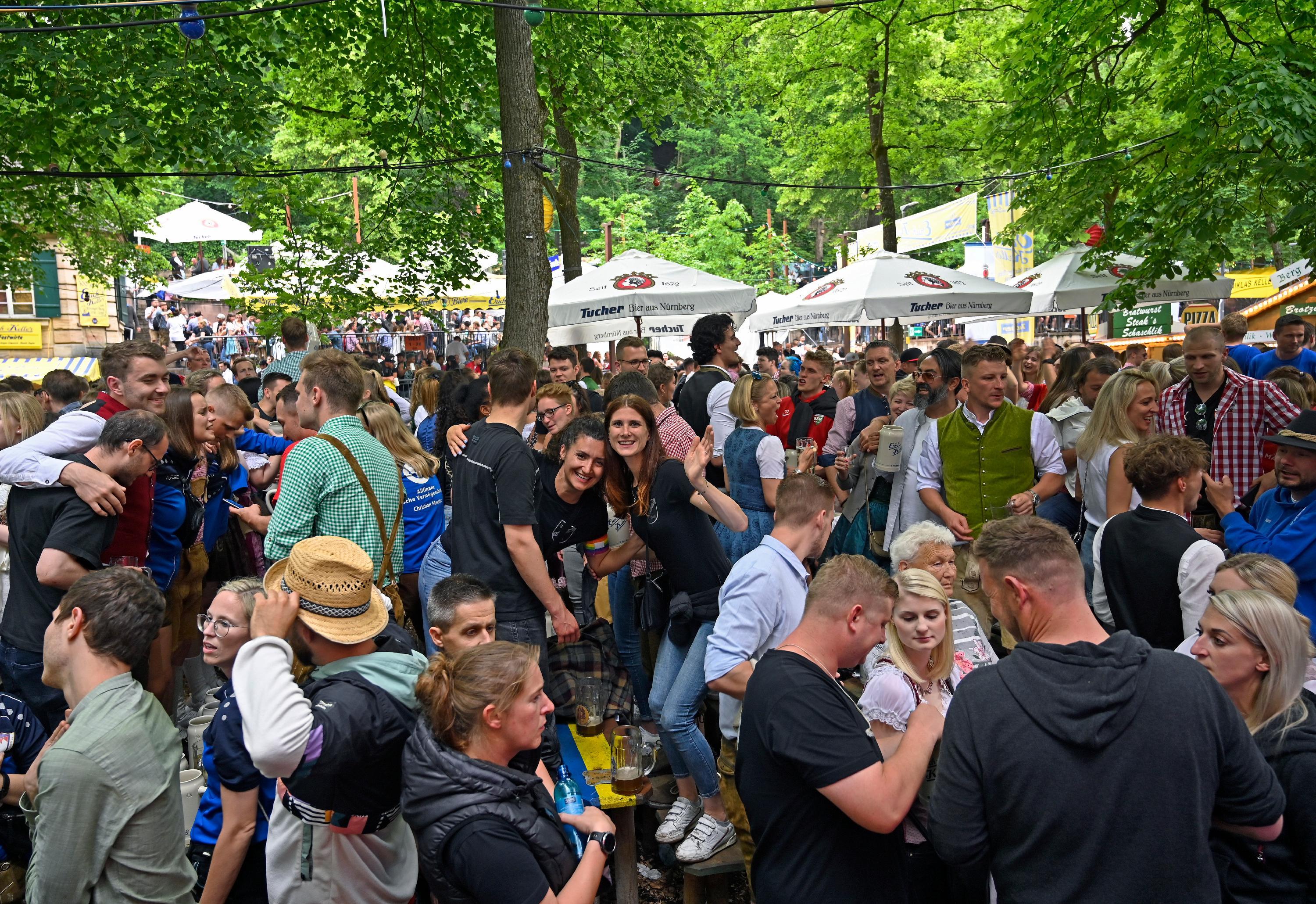 Der Besuch am Berg war recht ordentlich, vor allem die kleineren Keller waren auch gut gefüllt. 