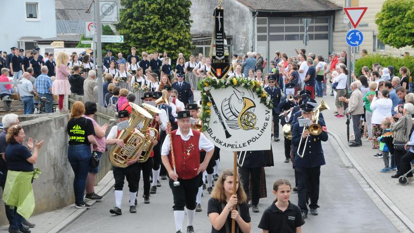 So hat Pölling das 150-jährige Feuerwehr-Jubiläum gefeiert