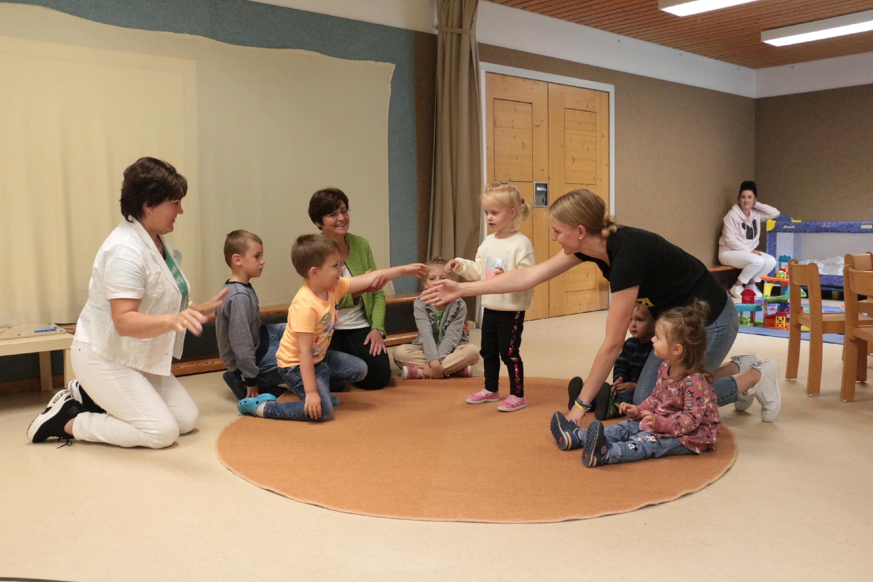 Im städtischen Montessori-Kindergarten in Weißenburg gibt es eine