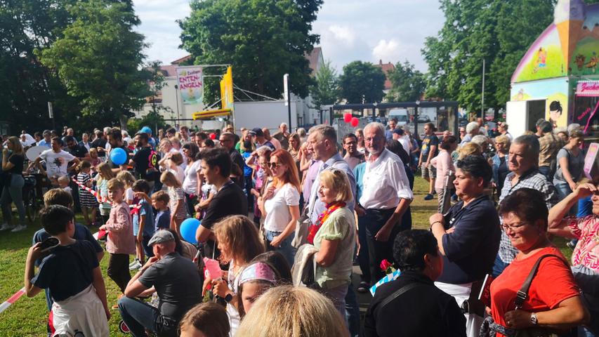 Die Kirchweih in Laufamholz war wieder gut besucht. 