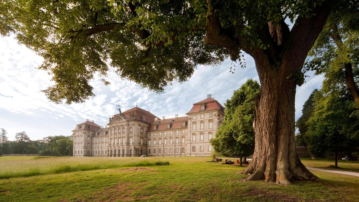 Der Garten des Schlosses in Pommersfelden wird mit Fest wiedereröffnet