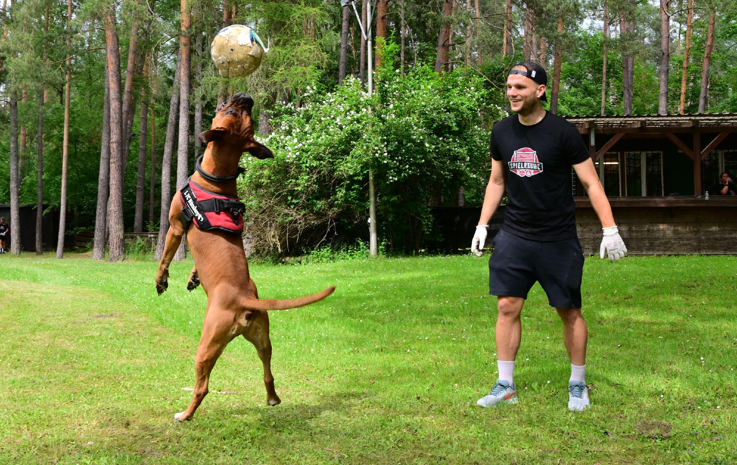 FCN - Spielraeume meets Nuernberger Tierheim