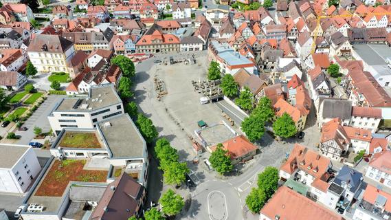 Bauarbeiten am Paradeplatz Forchheim: Neue Sperrung ab Montag