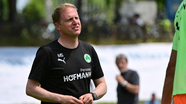 Auf der Gegenseite stand Marc Schneider, der neue Trainer der Spielvereinigung.