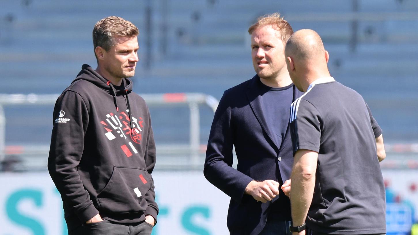 Endlich wieder über Fußball reden: Robert Klauß freut sich. Endlich wieder über Fußball reden: Robert Klauß freut sich.