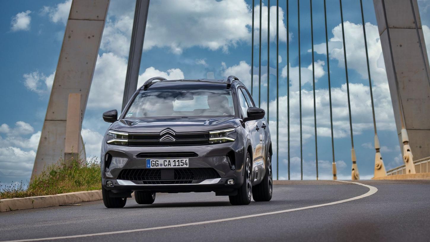 Aufgefrischt: Citroën rollt seinen überarbeiteten C5 Aircross auf die Straße. Aufgefrischt: Citroën rollt seinen überarbeiteten C5 Aircross auf die Straße.