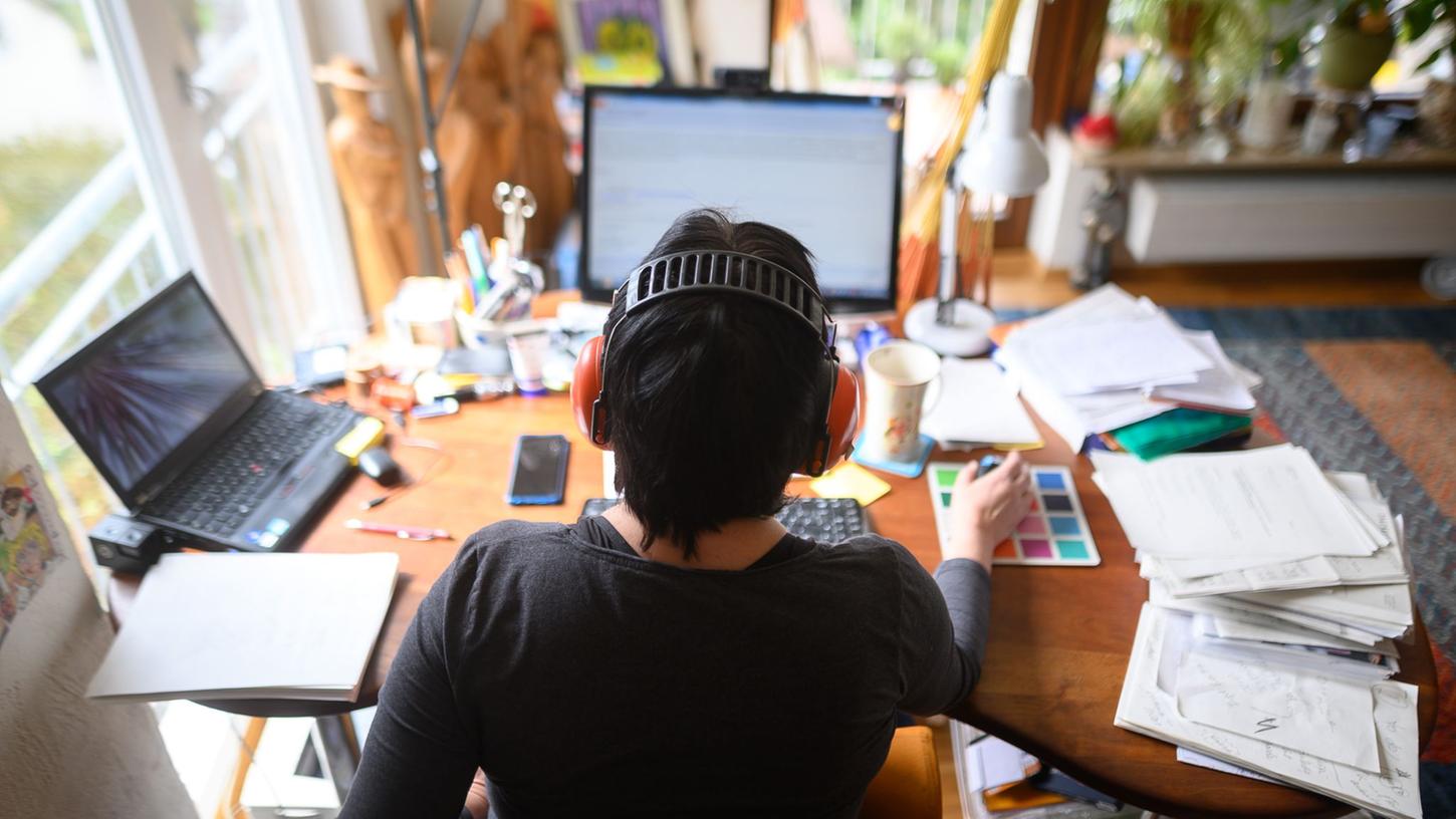 Franken und Oberpfälzer arbeiten seltener im Homeoffice als Oberbayern