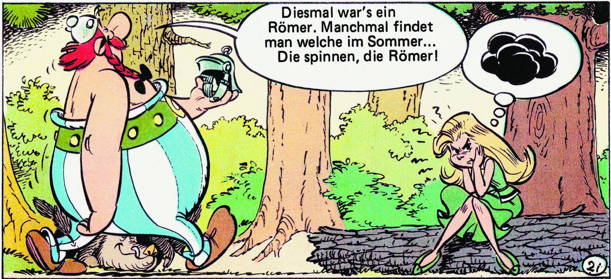 Die Spinnen Die Romer Der Nachste Asterix Comic Spielt In Italien