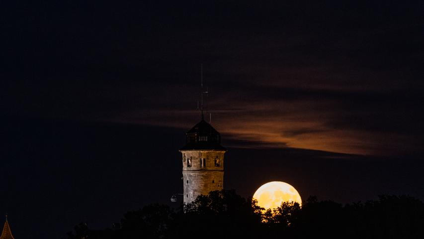Ein weiteres Bild von der oberfränkischen Mond-Burg-Kombination.

