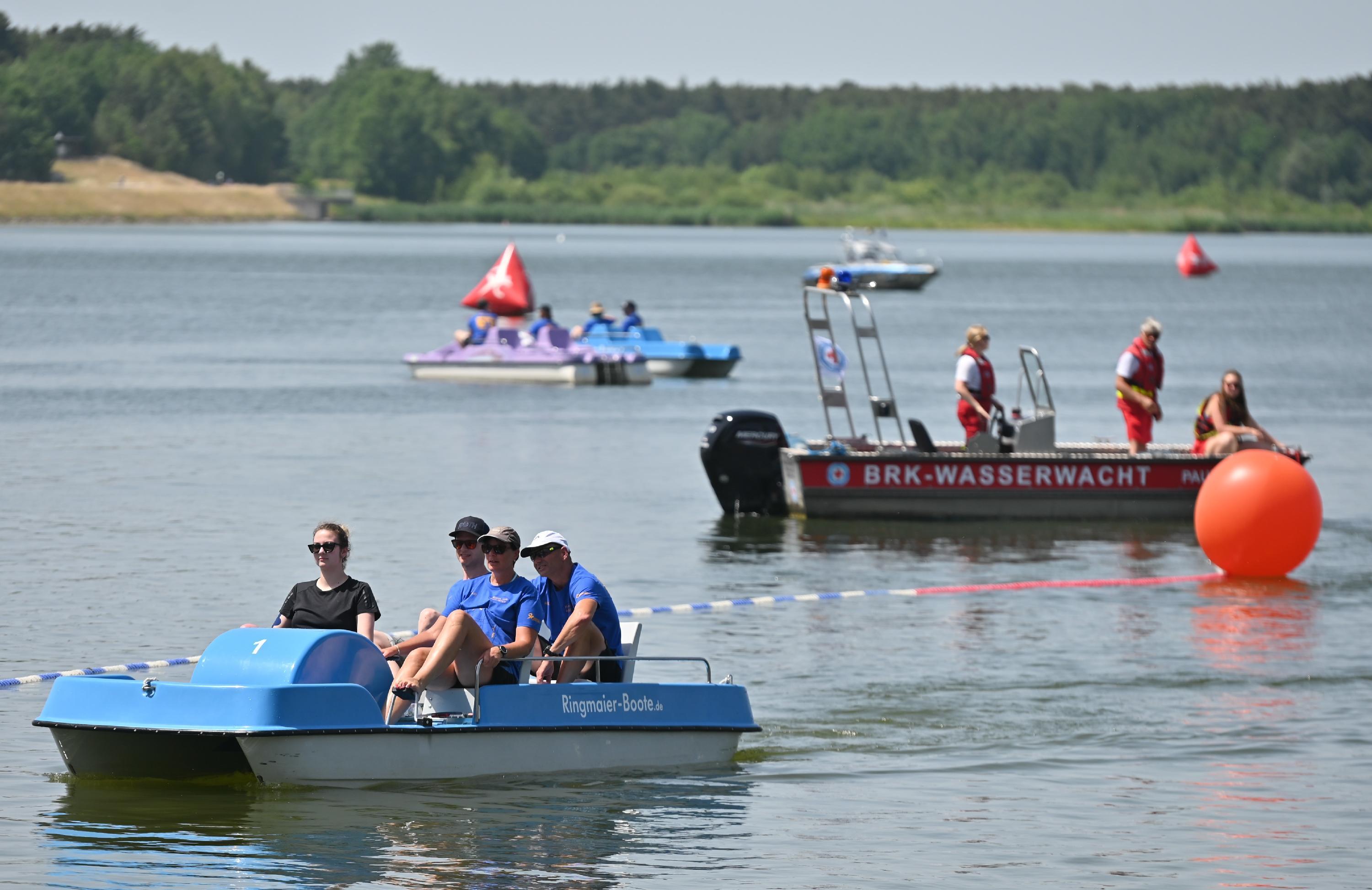 Ein Dank an die Helfer der BRK-Wasserwacht.