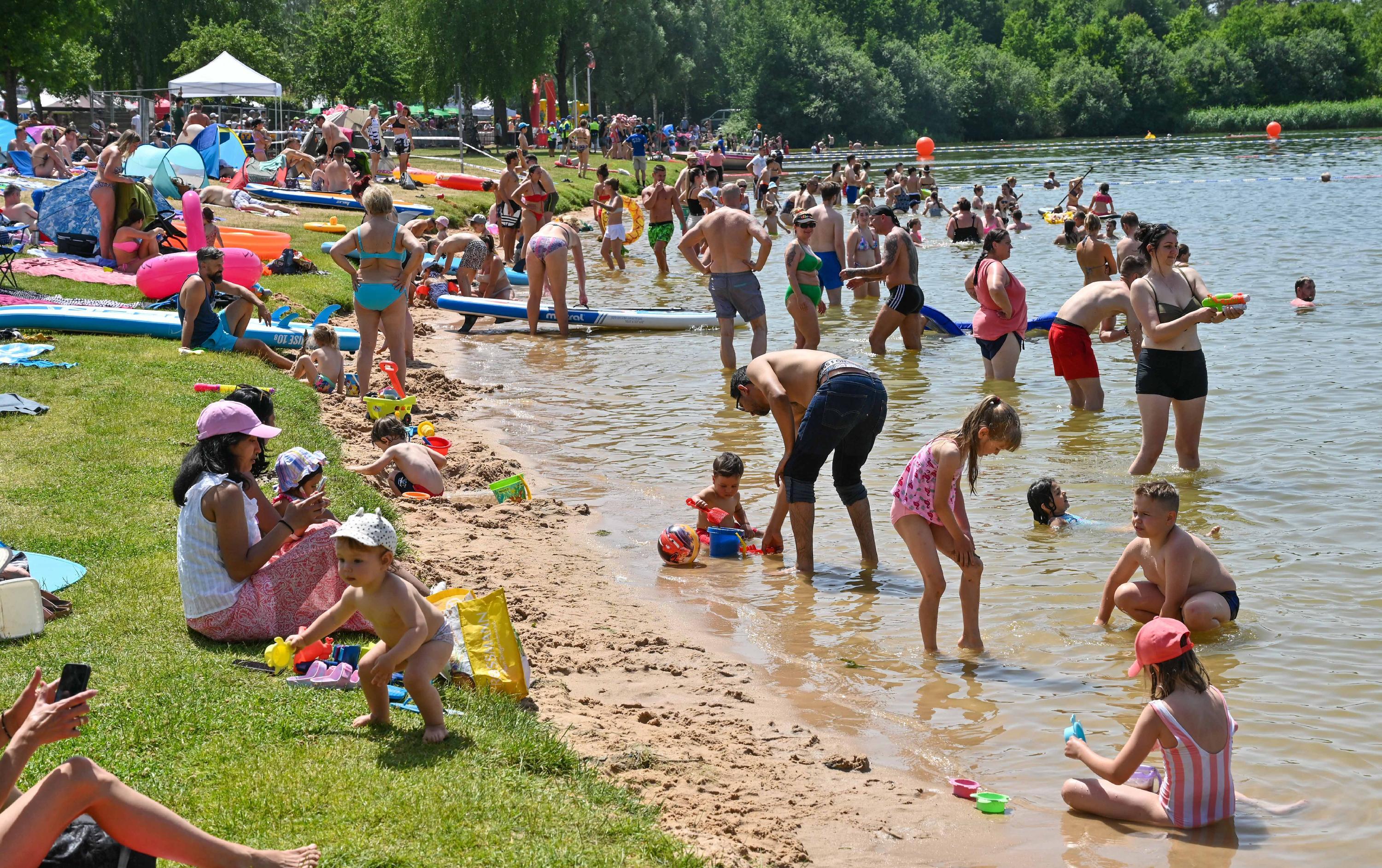 Endlich mal wieder Förmchen auspacken und loslegen - was da wohl alles gebaut wurde?