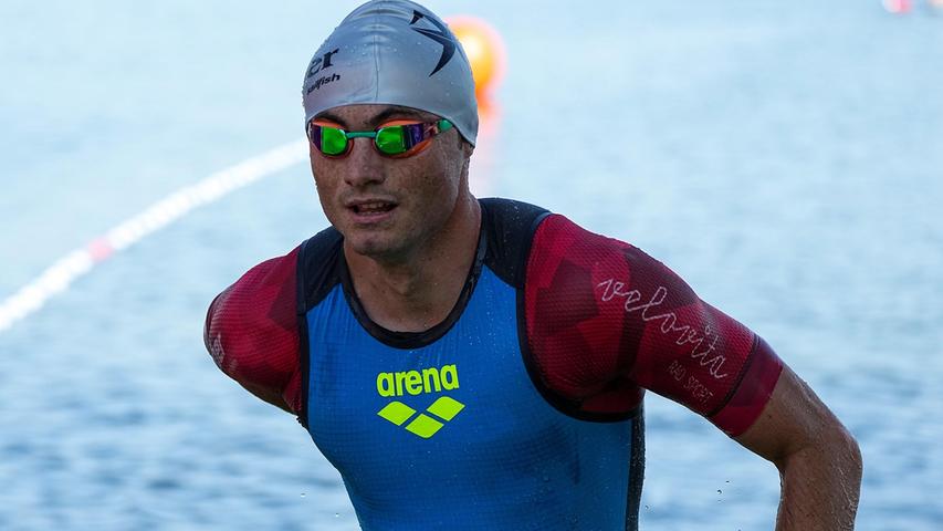 Foto: Salvatore Giurdanella   Rothsee Triathlon Hauptrennen Olympische Distanz