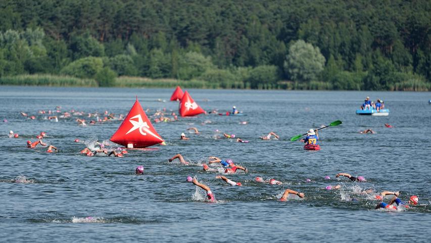 Rothsee Triathlon: Hitzeschlacht auf der Olympischen Distanz