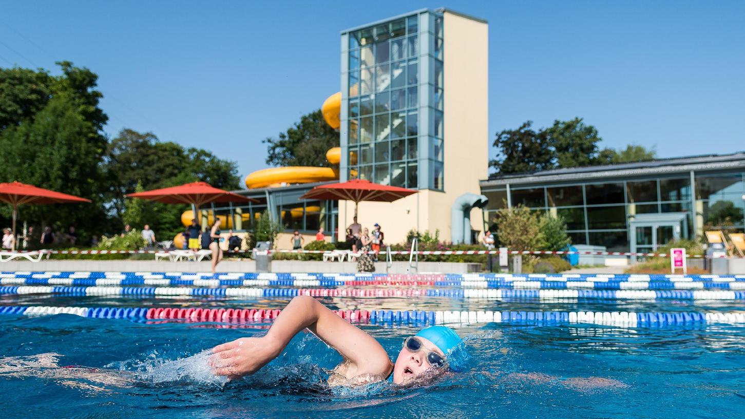 Vermutlich die angenehmste Disziplinen bei Temperaturen weit über 30 Grad war das Schwimmen im Königsbad.
Vermutlich die angenehmste Disziplinen bei Temperaturen weit über 30 Grad war das Schwimmen im Königsbad.