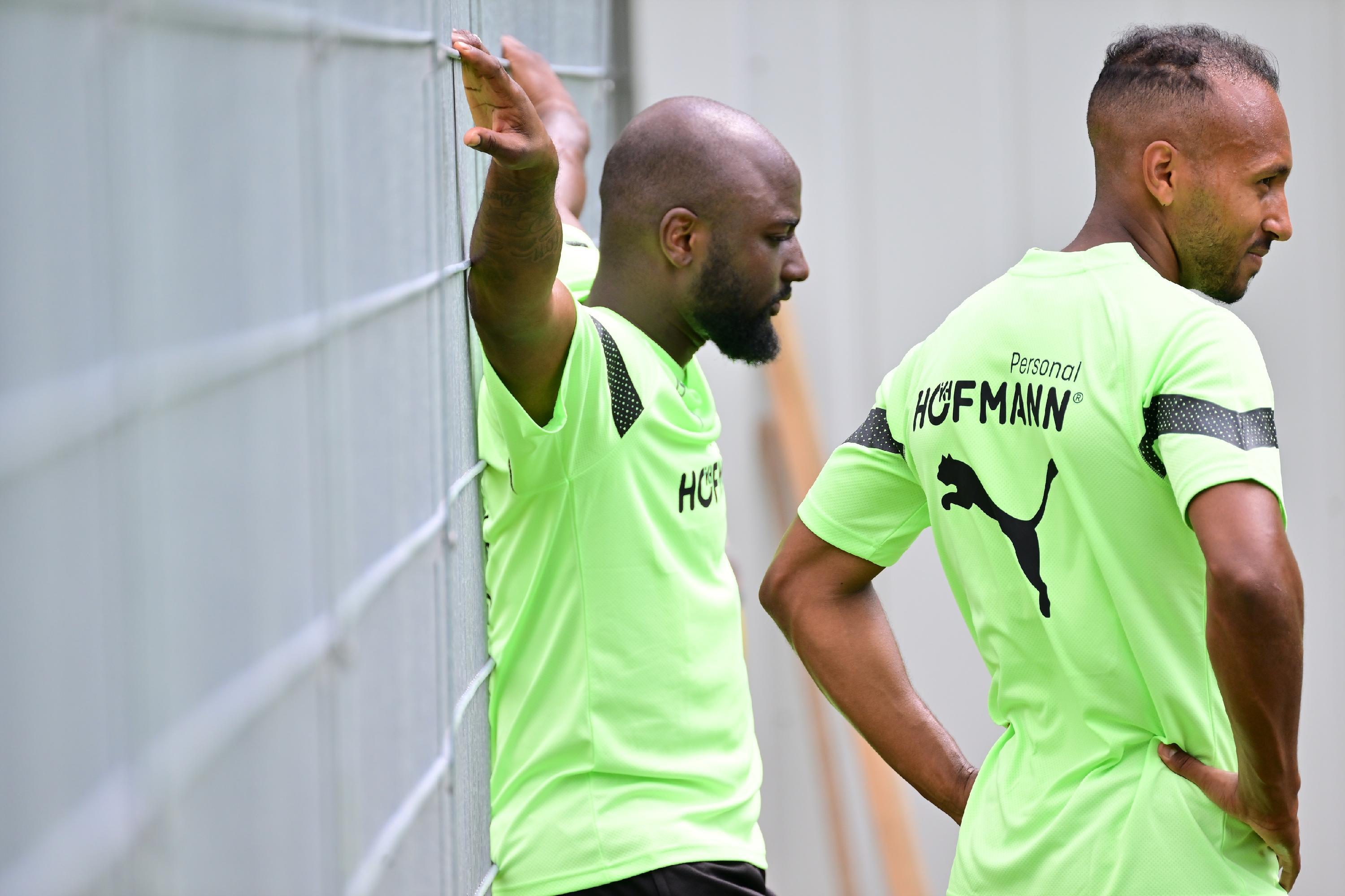 Zwischendrin: Durchatmen und trinken.