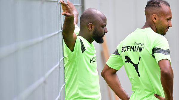 Zwischendrin: Durchatmen und trinken.