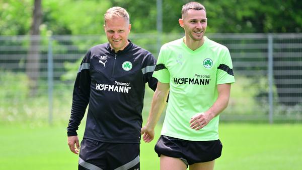 Auch mit Kapitän Branimir Hrgota, der erst seit einigen Tagen wieder mit der Mannschaft trainiert.