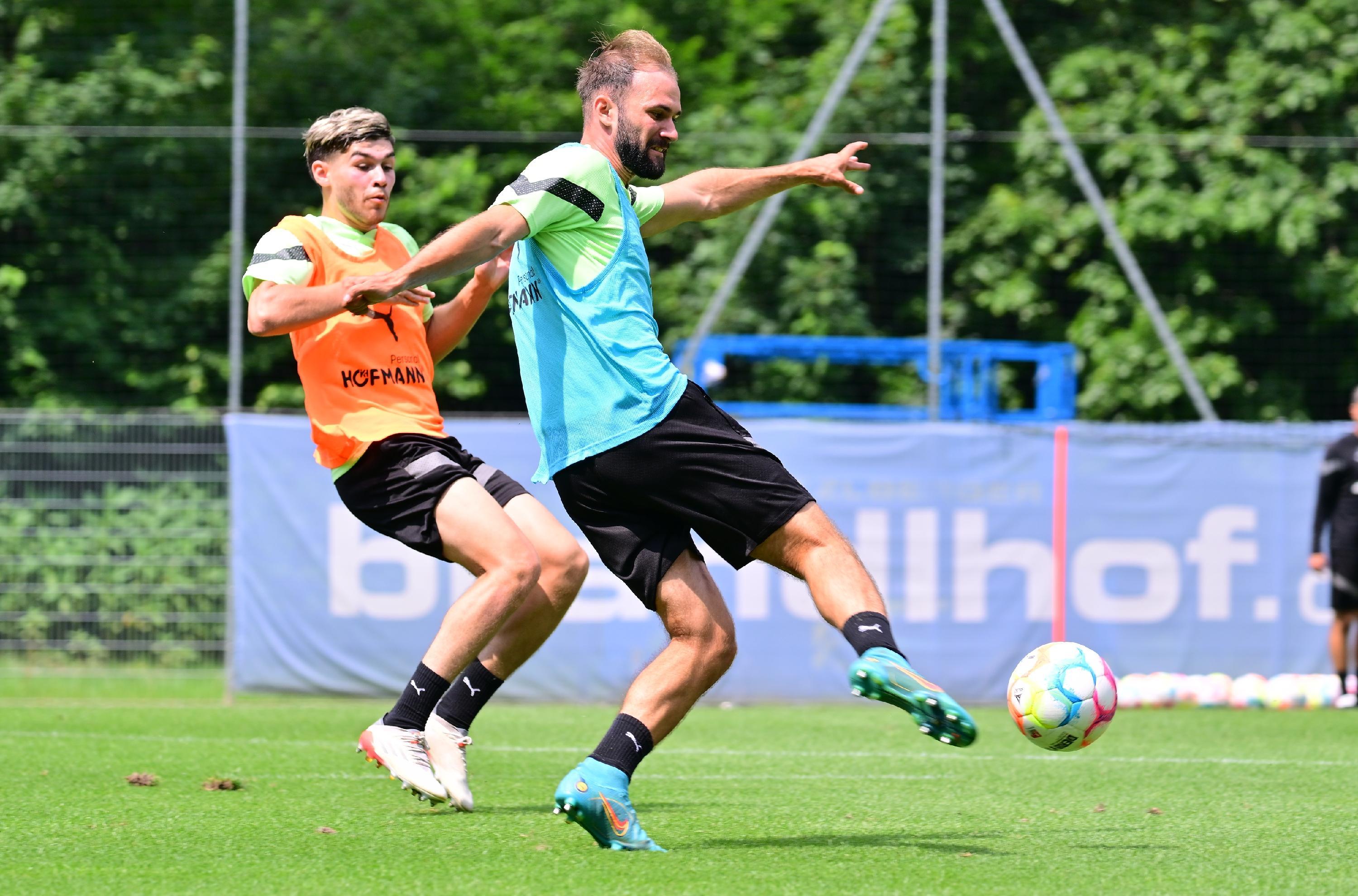 Auch Gastspieler Enzo El Fattahi (hier links) war wieder mit dabei und machte seine Sache gut.