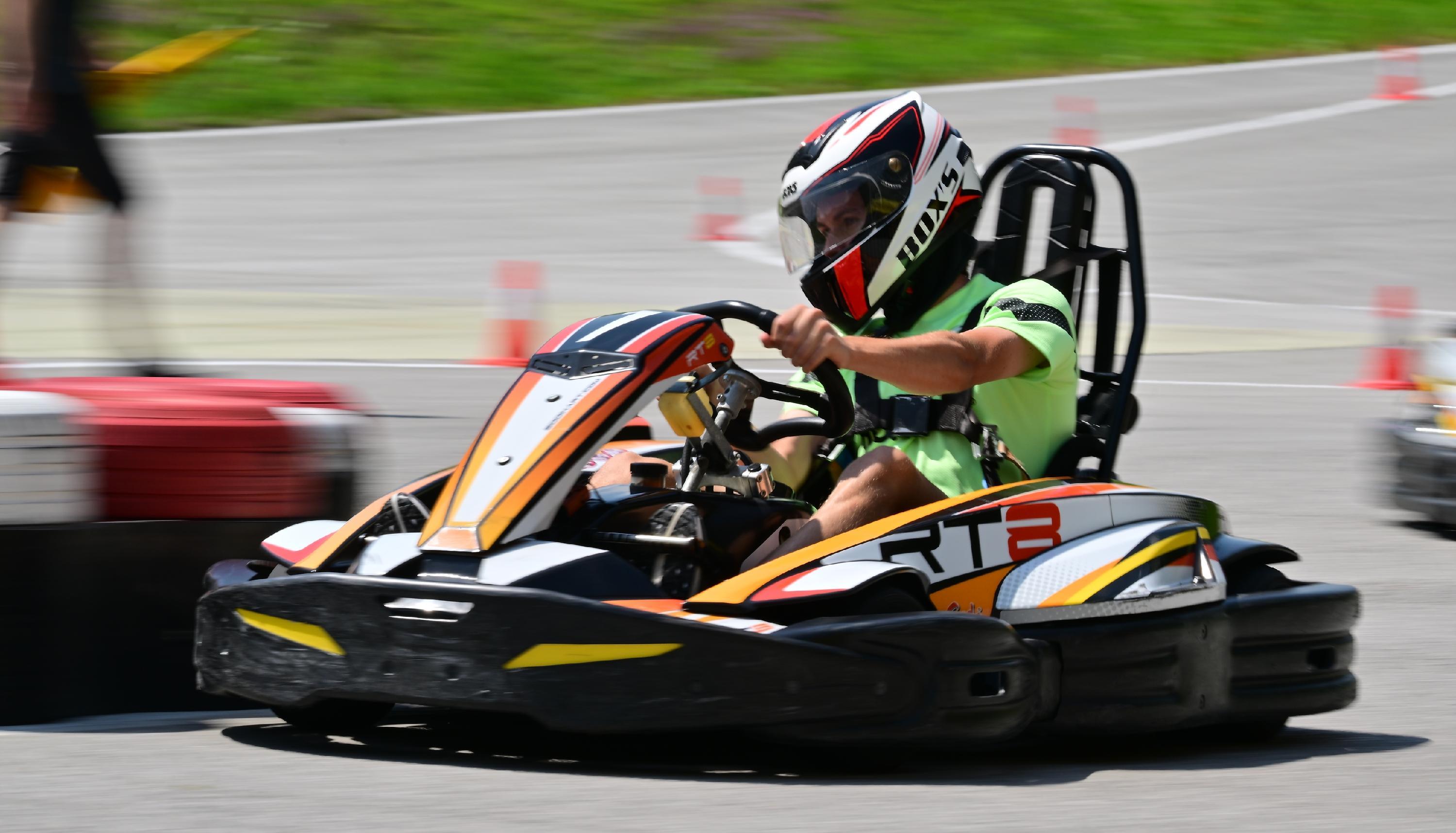 Nach vielen Rennen und noch viel mehr Spaß durften die Fußballer wieder regenerieren.