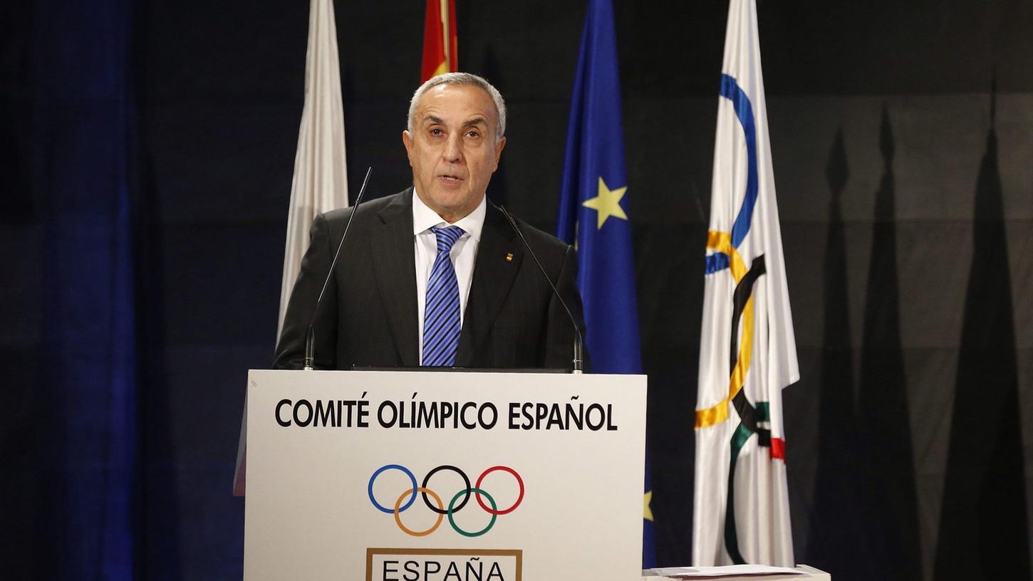 Alejandro Blanco, Präsident des Olympischn Komitees Spaniens (COE). Alejandro Blanco, Präsident des Olympischn Komitees Spaniens (COE).