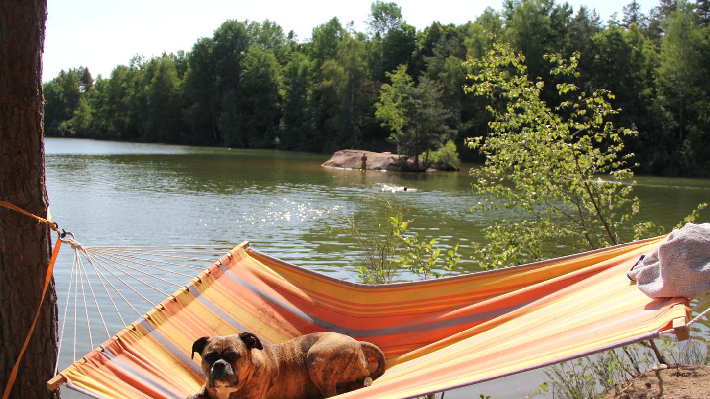 Im Sommer ist der Jägersee nicht nur bei den Feuchtern beliebt. Im Sommer ist der Jägersee nicht nur bei den Feuchtern beliebt.