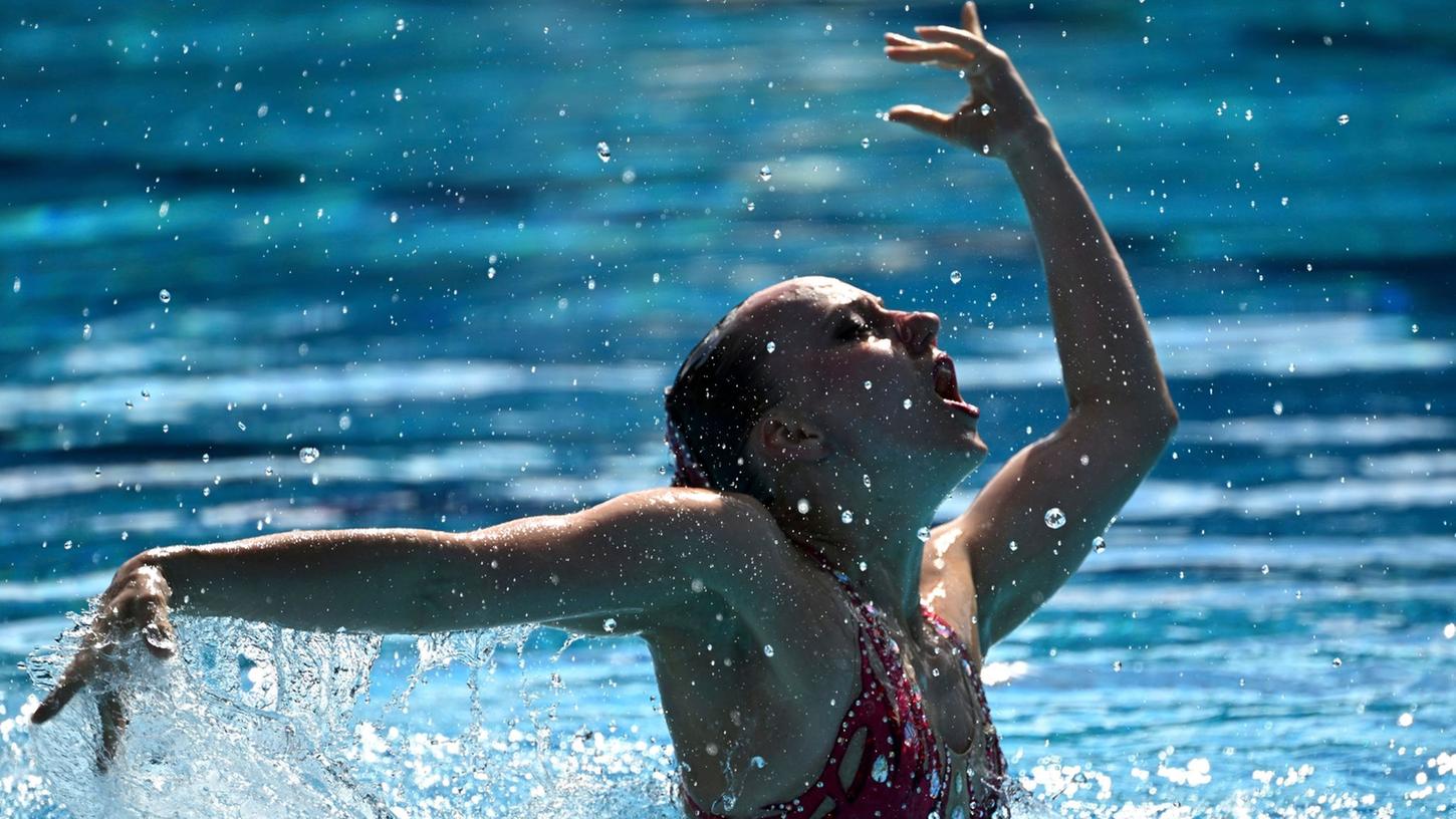 Marlene Bojer gehört beim Synchronschwimmen zur erweiterten Weltspitze Marlene Bojer gehört beim Synchronschwimmen zur erweiterten Weltspitze