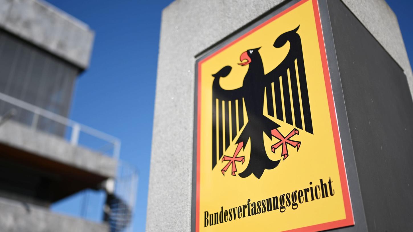 Das Bundesverfassungsgericht in Karlsruhe. Das Bundesverfassungsgericht in Karlsruhe.