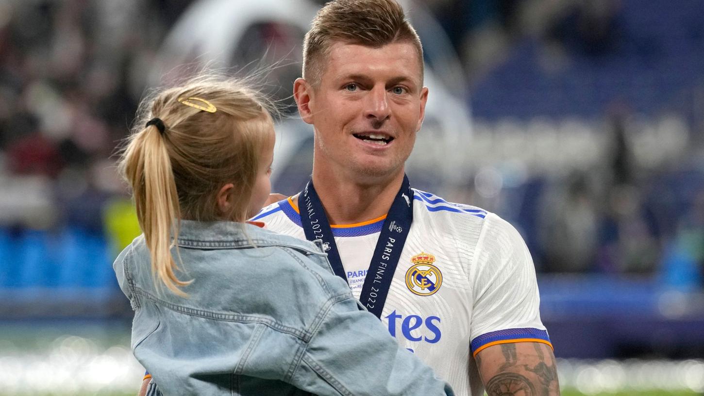 Glücklich nach dem Königsklassen-Titel: Toni Kroos. Glücklich nach dem Königsklassen-Titel: Toni Kroos.