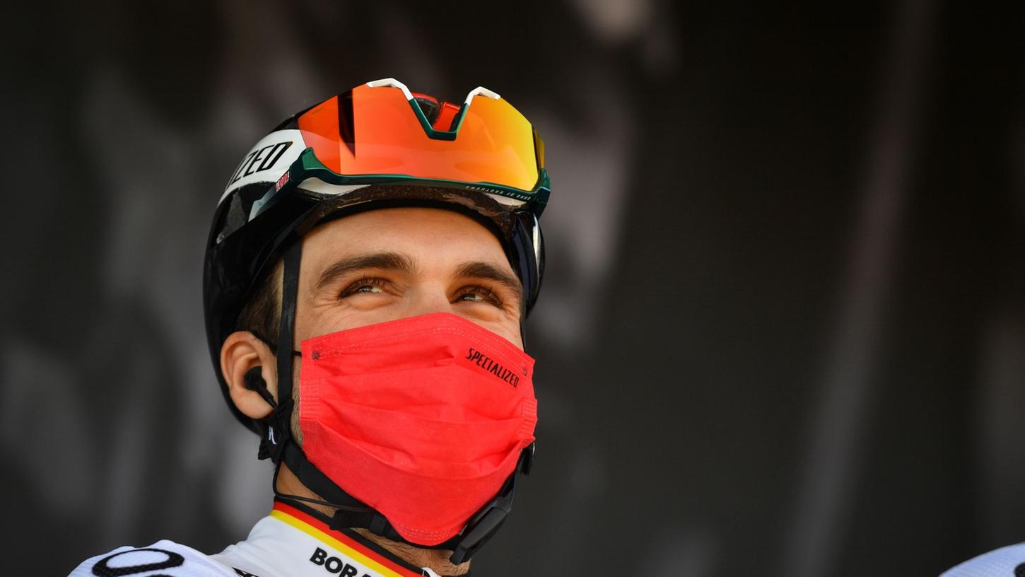 Wird sein Meistertrikot im Sauerland nicht verteidigen können: Maximilian Schachman. Wird sein Meistertrikot im Sauerland nicht verteidigen können: Maximilian Schachman.