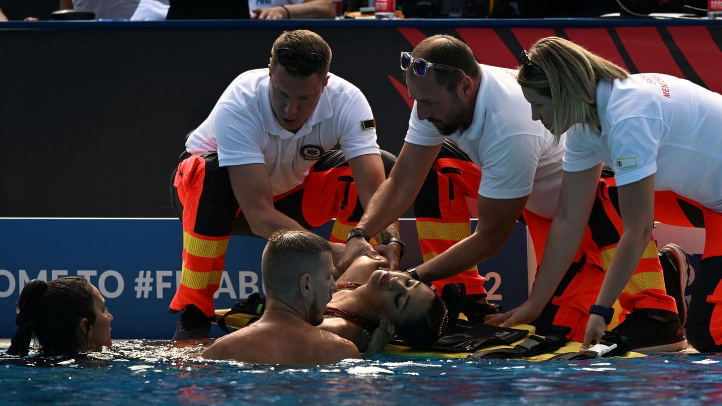 Nach Zwischenfall: Erleichterung bei Synchronschwimmern