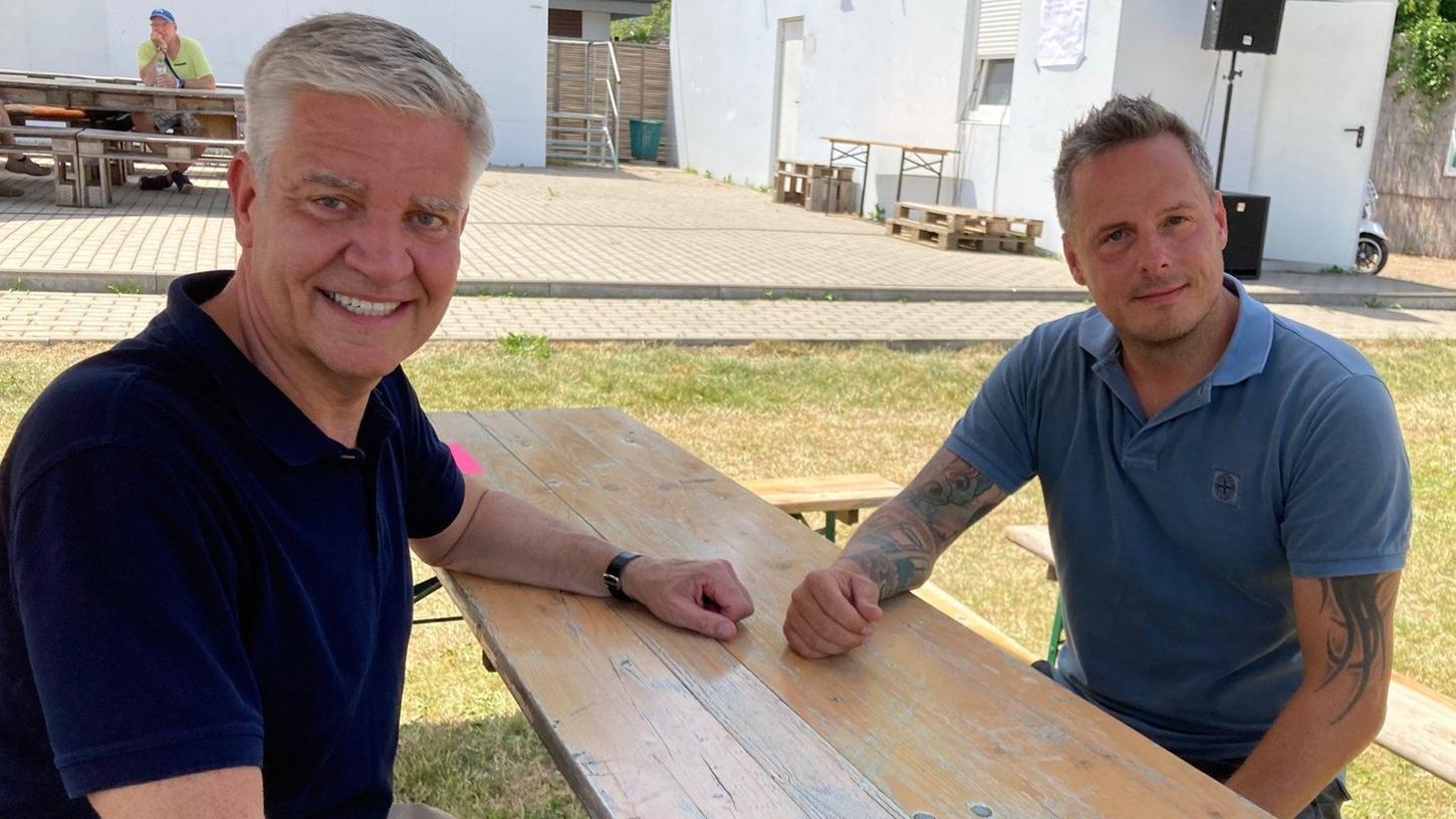 Frank Steffel (l) und Kay Bernstein (r) kandidieren bei um den vakanten Posten des Präsidenten von Hertha BSC. Frank Steffel (l) und Kay Bernstein (r) kandidieren bei um den vakanten Posten des Präsidenten von Hertha BSC.
