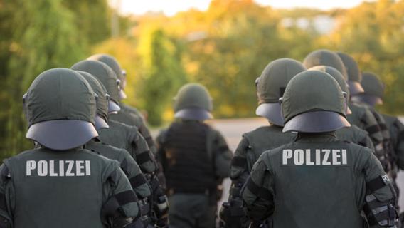 Von Hersbruck nach Elmau: Unsere Polizisten sind auch vor Ort