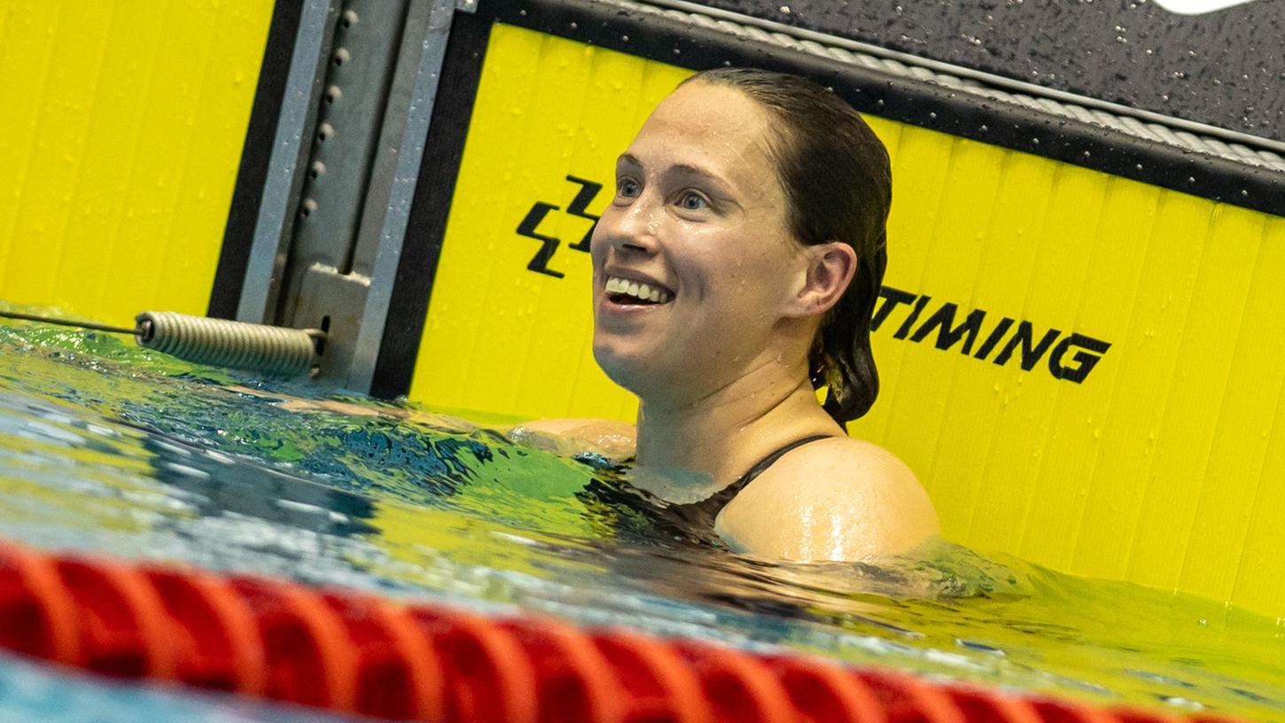 Deutsche Meisterin über 1500 Meter Freistil: Sarah Wellbrock. Deutsche Meisterin über 1500 Meter Freistil: Sarah Wellbrock.