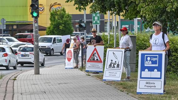 Querdenker-Demo: Hilpoltsteiner "Spaziergänger" sind wieder da