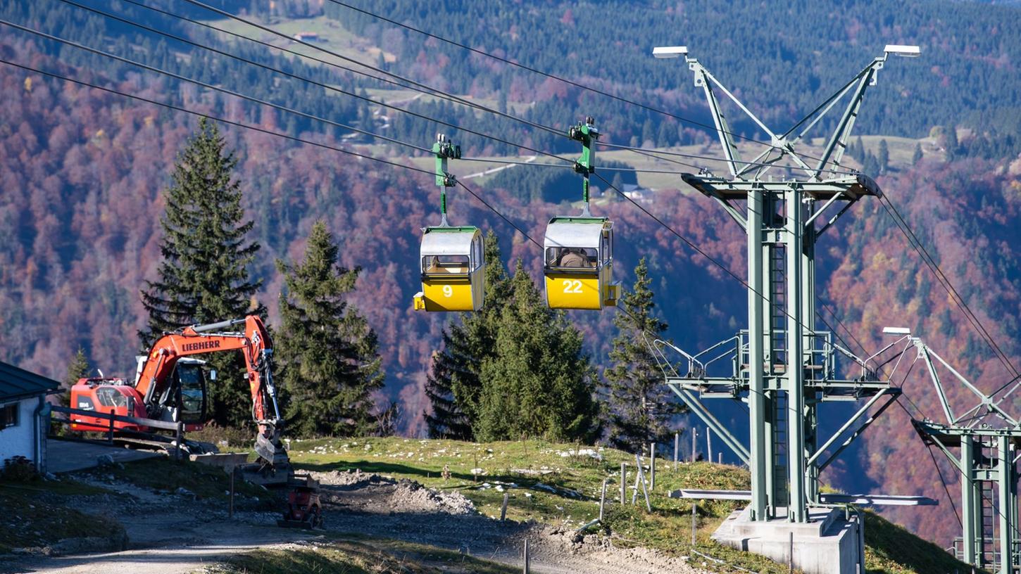 Die Kampenwandbahn im Chiemgau wird erneuert