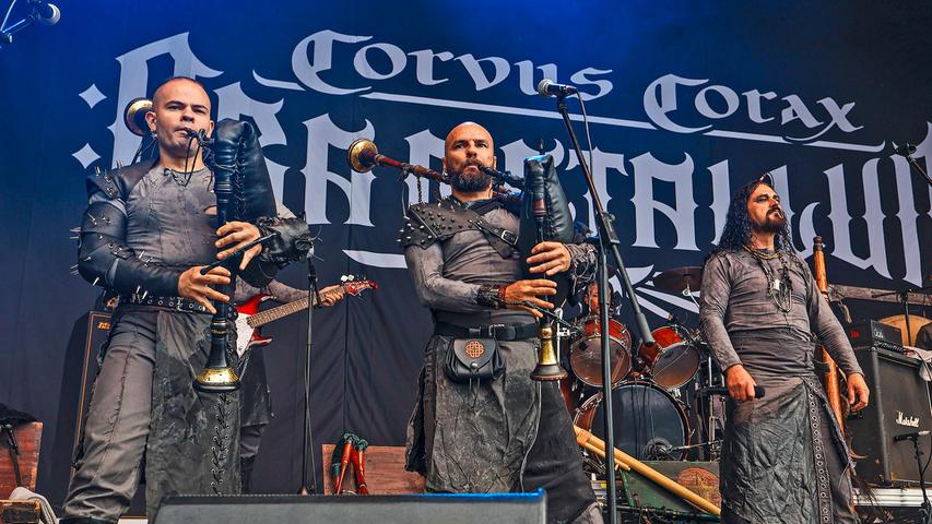 Die Band "Corvus Corax" stellte ihr neues Projekt "Era Metallum" vor: eine Songsuite voller düsterer Weltuntergangs-Visionen.